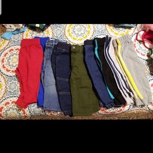 Baby boy pants bundle size 12m